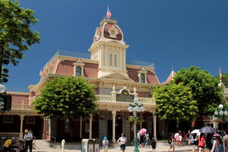 Disneyland, Main Street USA.