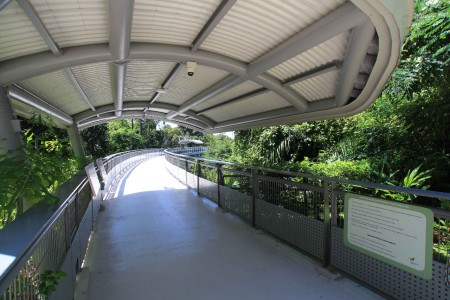 Sky walk, kävelytie pois taistelualueelta