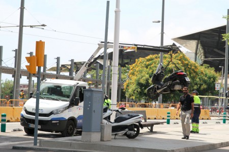 Ethän pysäköi edes mopoa väärin