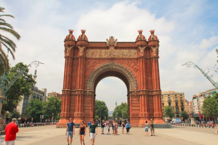 Arc de Triomf - Barcelonan maailmannäyttelyyn 1929-1930