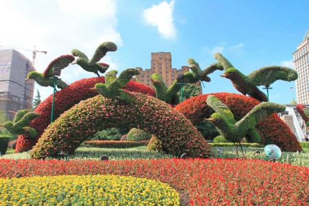 Rantabulevardi Bund ja hotellin ympäristö