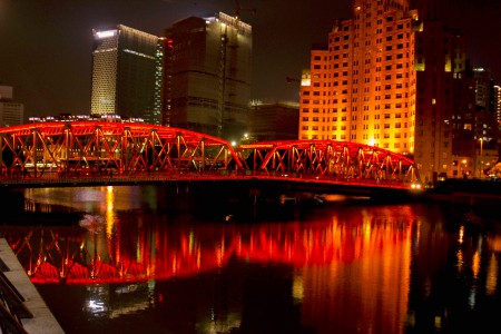 Waibaidu Bridge, Kiinan ensimmäinen kokoteräksinen silta