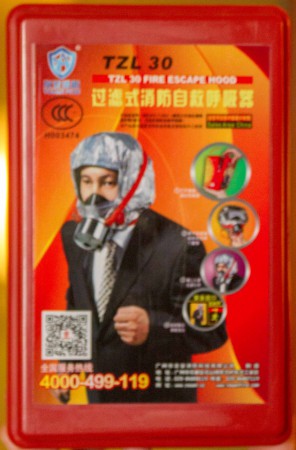 Olo kuin James Bondilla, tulipalon varalta palohuppu