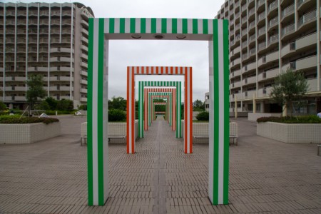 Daiba - kerrostalopihan taidetta