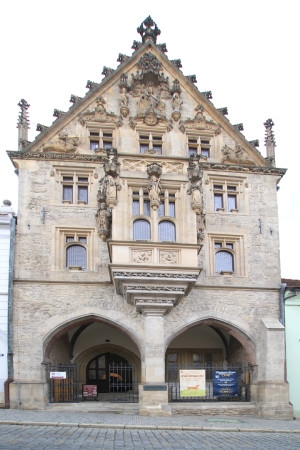 Goottilainen porvaristalo, nykyään osa hopeamuseota