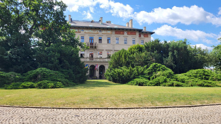 Havlíčkovy sady -puisto, Gröben huvila